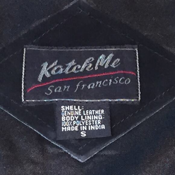 Katch Me BoHo Cowboy Retro NWT Vintage Western Suede Leather Rancher Vest SX - Picture 4 of 8